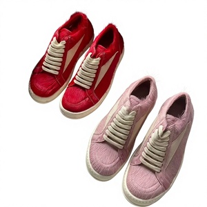 Chaussures de sport tendance - Rose et rouge - Chaussures de course classiques - Chaussures décontractées - Chaussures de marche - Chaussures de sport luxueuses pour hommes - Product Image 1