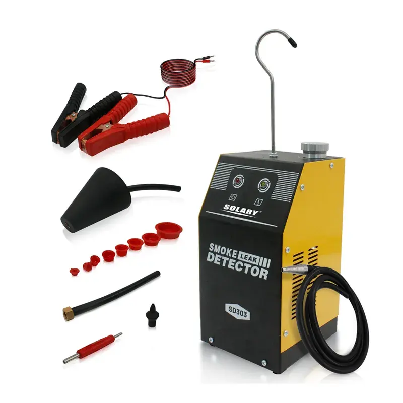 Solary SD303 high quality diagnostic car tool new design smoke leak detector and smoke machine