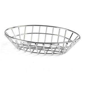 Nhiều Loại Giỏ Bánh Mì Dây Kim Loại, Thiết Kế Mới Hình Bầu Dục-Khay Hình Thức Ăn Nhanh-Giỏ Trái Cây Cho Nhà Hàng, Quán Cà Phê, Chiên Phục Vụ & Deli - Product Image 2