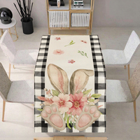 Nouveauté : Sets de table rustiques en polyester, simples/doubles, durables et personnalisables pour mariage