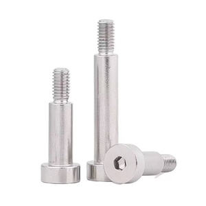 Tornillo de Hombro de Cabeza Plana de Acero Inoxidable <span class=keywords><strong>Honoble</strong></span>, Tornillo de Escalón M20, Grado Métrico 4.8 6.8, Acabado Liso, Fijaciones de Rosca Estándar - Product Image 4