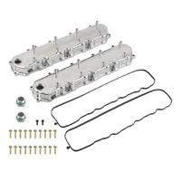 Untuk GM LT GEN V Tutup Katup Aluminium Cor Poles dengan Dudukan Koil untuk LT1 LT4 L83 L86 5.3L 6.2L 2014-2026 Tinggi 2-1/2 Inci