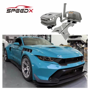 Kit de Carrocería GTD para Ford <span class=keywords><strong>Mustang</strong></span> S550, Parachoques Delantero y Trasero, Guardabarros, Maletero, Capó, Alerón - Product Image 1