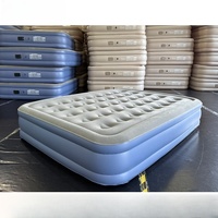 Matelas Gonflable Portable Pliable pour Sol, Lit d'Appoint Personnalisable avec Pompe, Matelas Étanche de Haute Qualité pour Extérieur et Cuisine