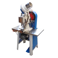 QK-50 Machine à oeillets à tête unique Machine à oeillets pour sacs de fichiers Machine à oeillets d'étiquette semi-automatique