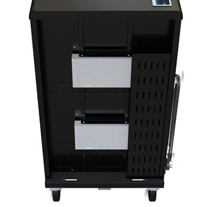 30 портов USB зарядная тележка; Зарядная станция для ноутбука; Стальной зарядный шкаф для тележки - Product Image 5