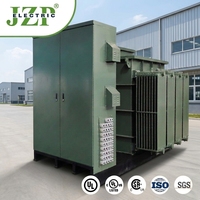 JZP Industriel 400kVA 34.5/0.48kV Triphasé Loop Feed Dead Front Transformateur Pad Pour Réseau Industriel