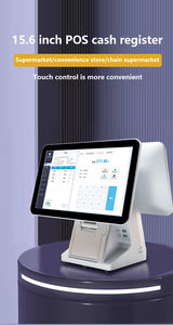 15.6 inch Màn hình kép NFC thẻ mã <span class=keywords><strong>QR</strong></span> thanh toán thiết bị đầu cuối giành chiến thắng Android tất cả trong một tự phục vụ <span class=keywords><strong>POS</strong></span> mahine với máy in - Product Image 5