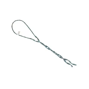 Morsetto di sospensione del cavo senza uscita per linea Hardware in acciaio ACSR AWAC raccordi elettrici palo zincato cavo morsetto - Product Image 3