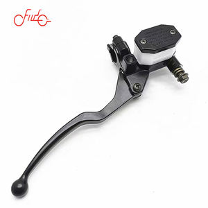 Réservoir universel de maître-cylindre de frein et d'embrayage de moto noir avec leviers et poignée de pompe de frein hydraulique de 7/8 \ "22mm - Product Image 3