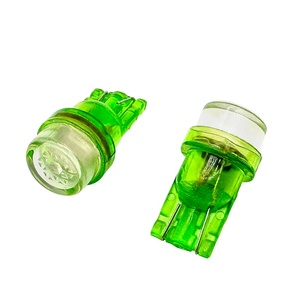 ออโต้ดรากอนส์ ไม่กระพริบ 194 # ไฟ LED สีเขียวแบบแบน 555 T10 2SMD 5630 สำหรับเครื่องพินบอล - Product Image 4