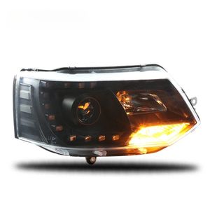 Fari a 2010 2016 per <span class=keywords><strong>Volkswagen</strong></span> <span class=keywords><strong>T5</strong></span> Multivan <span class=keywords><strong>Caravelle</strong></span>, gruppo faro a LED Bi-xeno modificato - Product Image 3