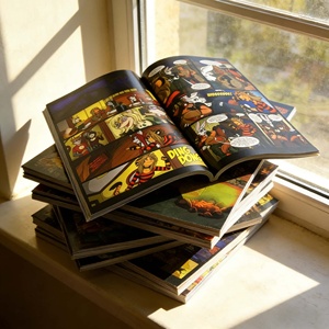 <span class=keywords><strong>Libro</strong></span> di fumetti professionale del <span class=keywords><strong>gioco</strong></span> dell'autoadesivo di colorazione della copertina morbida della rilegatura perfetta del romanzo di brossura professionale dell'editor della cina - Product Image 1