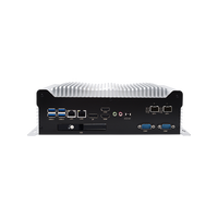 Aluminium Super Ipc Usb Slot I7-11700 Rugged Box Mini Pc 2 Lan Fanless Pc I3 Industry Embedded Pc