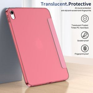Custodia Smart per <span class=keywords><strong>iPad</strong></span> A16, <span class=keywords><strong>Cover</strong></span> per Tablet 11a/10a Generazione 2025/2022, Sottile con Supporto, Rigida, Auto Wake/Sleep, Opaca Magnetica - Product Image 2