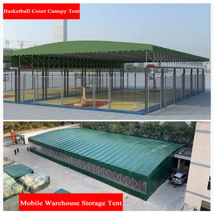 Grande tente pliable push-pull, abri tente de salon extérieur mobile robuste - Product Image 4