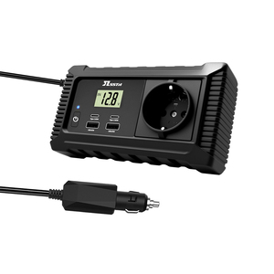 Prises de courant portables 4 ports USB Convertisseur DC 12V vers 220V Onduleur à onde sinusoïdale pure 200W Convertisseur de courant pour <span class=keywords><strong>voiture</strong></span> <span class=keywords><strong>Chargeur</strong></span> d'ordinateur portable - Product Image 2