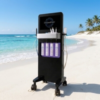 Appareil professionnel Aqua Hydro Jet Peel Hydra 2026 avec solution Hydrafac, sérum booster, oxygénation, équipement de beauté pour le visage et lotion