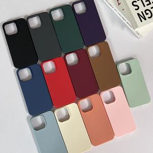 Usine En Gros Simple Grand Trou En Caoutchouc Souple Peau Mate Téléphone étui pour iphone 17 16 15 14 13 12 Pro Max Couverture Anti-chute - Product Image 2