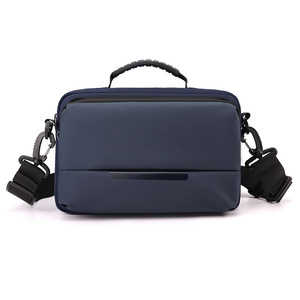 Nouveau Sac Bandoulière Horizontal en Nylon Tendance, Imperméable et Antivol, pour Affaires et Loisirs, Sac Poitrine Croisé - Product Image 3
