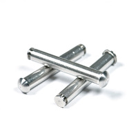 Goupille à fourche en acier inoxydable 304, 5/8 3/4 pouces, zinguée, pour système de liaison à trois points de tracteur et flèche