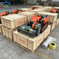Tracteur télécommandé à faible consommation de carburant pour la gestion des forêts de bambou