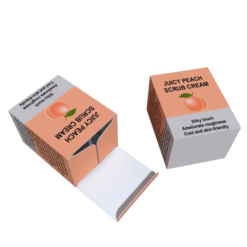 Распродажа, Золотая фольга для крема для лица, складная бумажная коробка, упаковочная коробка для скрабов крема с логотипом, коробки для косметической маски