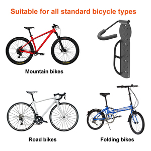 Porte-vélo Compact et suspendu, <span class=keywords><strong>support</strong></span> <span class=keywords><strong>mural</strong></span> de protection, pour Garage - Product Image 3