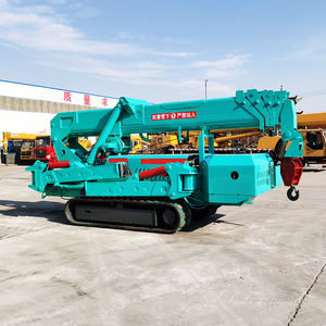 Derek laba-laba hidrolik <span class=keywords><strong>Mini</strong></span> portabel, untuk konstruksi teleskopik dapat dilipat pemicu angkat dengan keranjang ponsel Crawler - Product Image 5