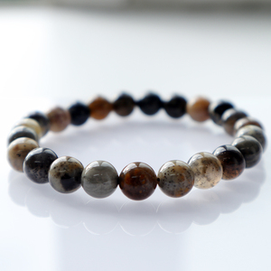 8Mm Tự Nhiên Dendritic Opal Agate Đá Quý Hạt Vòng Tay Chữa Bệnh Stretch Gems Stones Vòng Tay Cho Quà Tặng - Product Image 5