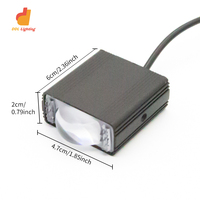 Mini phares à LED pour moto, phares de conduite pour véhicule électrique, faisceau haut/bas modifié, projecteur de moto, phare