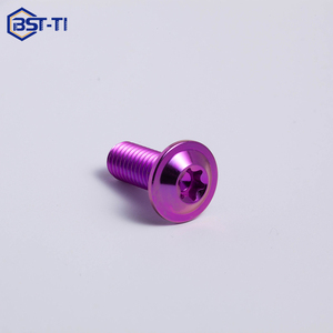 BST-TI Torx Đầu đĩa hợp kim titan bu lông <span class=keywords><strong>ANSI</strong></span> tiêu chuẩn xe máy GR5 ốc vít và bu lông với kết thúc đơn giản - Product Image 2
