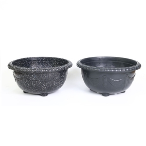 <b>Plastic</b> Eco-Friendly Garden <b>Planter</b> Pot Drainage Hole Decorative Flower Pot for Outdoor Balcony Extra <b>Large</b> Size - Product Image 2