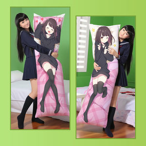 Housse de coussin Dakimakura personnalisée Menhera <span class=keywords><strong>Chan</strong></span>, adorable personnage d'anime pour fille - Product Image 6