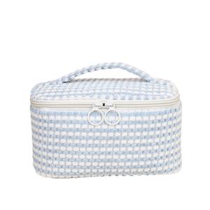 친환경 코듀로이 메이크업 가방 지퍼 대용량 벨벳 보관 화장품 가방 재사용 립스틱 봉투 휴대용 - Product Image 1