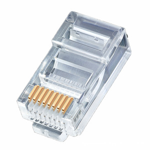 <b>Rj45</b> Shielded Ethernet Connector 8p8c Phosphor Bronze Through Hole For Network <b>Cables</b> - Product Image 1