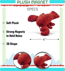 Personnalisé Petit Crabe En Peluche Porte-clés En Peluche En Peluche Aimant Ocean Life Aimant pour <span class=keywords><strong>Casier</strong></span> Crabe En Peluche Aimant De Réfrigérateur - Product Image 4