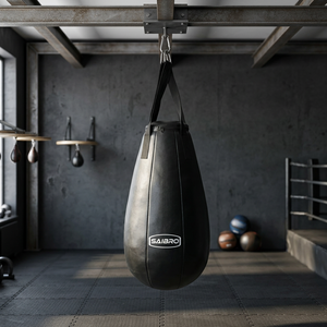 Bolsa de Entrenamiento de Boxeo Saibro, Cuero PU, Cierre de Cremallera Resistente, Rellena de Arena, para Práctica de Boxeo para Adultos - Product Image 4