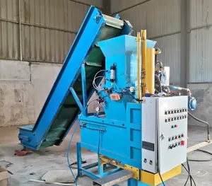 Manufacturer Factory Supply Small Animal Bedding 1000g Per Bag Hydraulic Sawdust Wood Shavings Chips Press Baler Machine