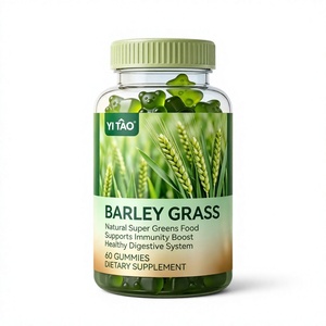 Marque Privée/OEM/ODM YI TAO Gummies à l'herbe d'orge 60 unités Super Aliments Verts Naturels Soutien Immunitaire Complément Alimentaire Faible MOQ 50p - Product Image 1