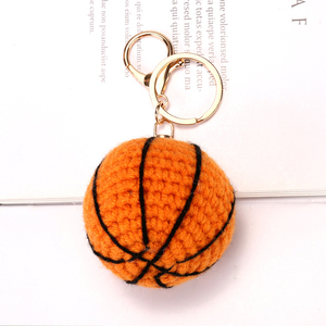 Positive Crocheted Pendant Personalized Desktop Reusable Charms Doll Handmade Basketball <strong>Football</strong> Room Decoration <strong>Christmas</strong> <strong>Gift</strong> - Product Image 3