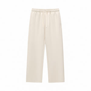 Pantalon décontracté ample à cordon de serrage pour homme, taille américaine, coupe ajustée, logo imprimé personnalisé, survêtement 350G de haute qualité, pantalon personnalisé - Product Image 3