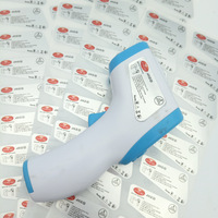 Electronic Thermometer Outer Label PVC Self Adhesive Matte Silver Tear-Resistant Dirt & Oil Proof Colorful Options