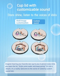 Ghi âm giọng nói mô-đun âm thanh lập trình mô-đun âm thanh Tumbler cốc Cà Phê chai cốc âm nhạc - Product Image 2