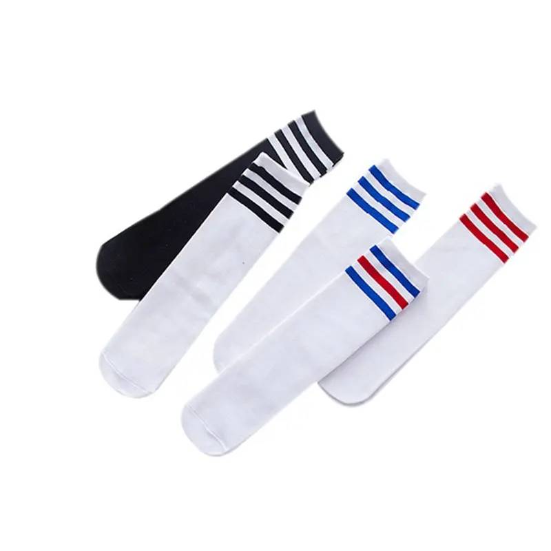 BY-II-1218 cute teen young boys socks tube high knee custom made socks