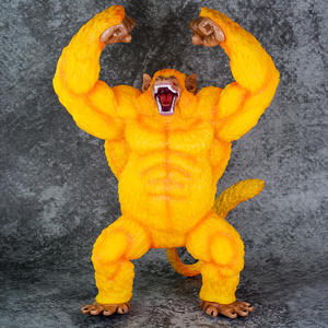 Venta al por mayor 40CM PVC Colección <span class=keywords><strong>de</strong></span> figuras <span class=keywords><strong>de</strong></span> acción Golden Great Ape Gorillar Goku Dragon Balls DBZ Juguete <span class=keywords><strong>de</strong></span> dibujos animados para la decoración <span class=keywords><strong>de</strong></span> la habitación - Product Image 1