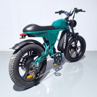 Vélo Électrique Hybride Tout-Terrain à Suspension Intégrale 500W-1000W VTT Rétro Moteur Arrière en Alliage d'Aluminium 7 Vitesses EU NL