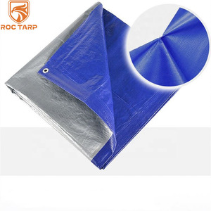 Sinh thái thân thiện PE tráng bạt giàn giáo tấm chuỗi gia cố Poly Tấm bạt PE để bán - Product Image 4