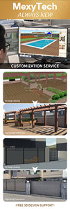 Sistema de Suelo Modular ZipDeck de Mexytech, Resistente a los Arañazos, con Textura Premium, para Renovación de Balcones y Jardines en Villas de Lujo - Product Image 6