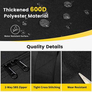 Sac de rangement pliable imperméable extra portable avec grande poignée pour le stockage de l'équipement masculin de nuit, sac de voyage - Product Image 3
